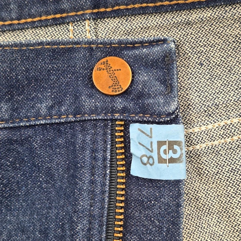 Wrangler Cowboy Cut Original Fit Jeans 13MWZXS Big & Tall Blue Mens‎ 42x40